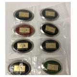 (8)Cletrac Model "F" IWFAI Member 2003 buckles