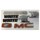 8 Emblems-GMC/White/White Diesel/F-6