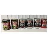 6 Drydene oil can banks