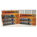5 1994 Sunoco Tanker Trucks in boxes
