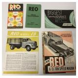 REO brochures and truck specs
