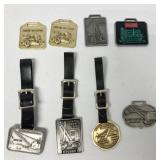 8 mostly heavy equipment watch fobs
