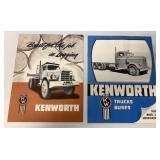2 Kenworth truck brochures