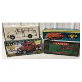 Texaco, Mobil and Farm & Country truck + banks