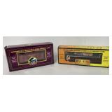 (2) 'O' gauge Rail King MTH cars in boxes