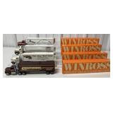 4 Winross trucks w/ boxes