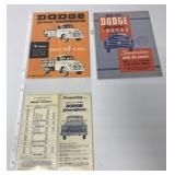 3 Dodge Truck brochures