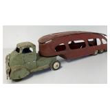 Marx Motor Transit Tin Car Carrier