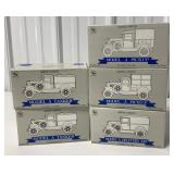 5 Texaco truck banks in boxes