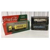 Coca-Cola truck and (2) 