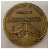 Merchants Trucking Paperweight/Medallion