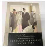 Cadillac and LaSalle Motor Cars brochure