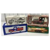 Amoco, Texaco & Citgo bank trucks in boxes