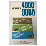 (2) White Velvet-Ride/4000/9000 Brochures