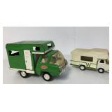 (2) Tonks Toys-Winnebago and Camper