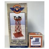(2) 'O' Lionel Floodlight Tower/Controller