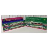 4 BP Tanker Trucks in boxes