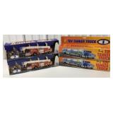 Sunoco Fire Trucks and Tanker Trucks in boxes