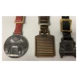 (3) Autocar/Diamond T Watch Fobs