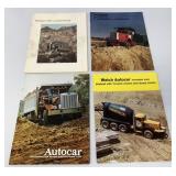 4 Western Star/Autocar Truck Brochures