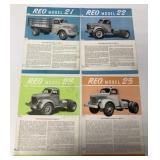 REO Model 21, 22, 23 and 25 brochures