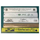 5 Trucking Adv. Rulers-IH/Allied/Central/Jones