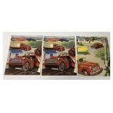 3 GMC brochures