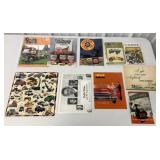 automobile related puzzle, books, magazines,