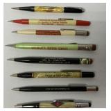 8 Trucking/Auto Adv. Pencils-Mack/Quaker State