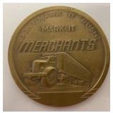 Merchants Trucking Paperweight/Medallion
