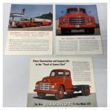 (3) Diamond T Brochures 322/920/620/620H
