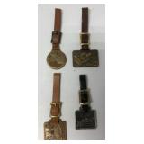 4 heavy equipment watch fobs