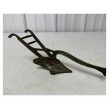 White Metal Desktop Plow