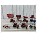 12 1/64 MF/White/Case/Ford Tractors/Wagons