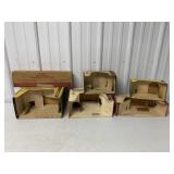 (6) Empty Older Toy Tractor Boxes