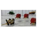 (6) 1/64 New Holland/John Deere Baler/Plows