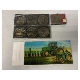 (9) John Deere Ornaments/Greeting Cards