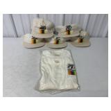 (6) John Deere 150th Anniv. Hats & Polo Shirt