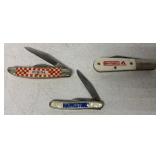 3 Pocketknives-Purina/Seedway/Harvestore