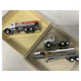 2 Winross Trucks-Esso/Montgomery Tank Lines