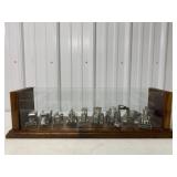 9 Pewter John Deere Tractor/Loader/Truck/Case