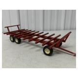 Custom Made? Wooden and Metal Hay Wagon