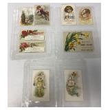 9 York County PA buggy & harness trade cards