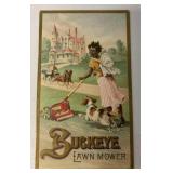 Buckeye Lawn Mower trade card