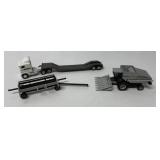 1/64 Ertl Deutz Allis Gleaner & Flatbed Truck