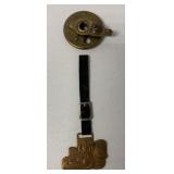 Allis Chalmers Dozer watch fob + Lunkenheimer