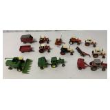 10+ 1/64 Tractors and Farm implements