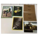 John Deere books, brochures, operator