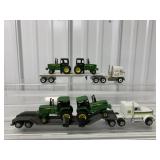 (2) Winross/Ertl Trucks & John Deere Tractors