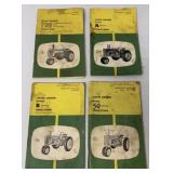 4 John Deere Tractor Operator Manuals
